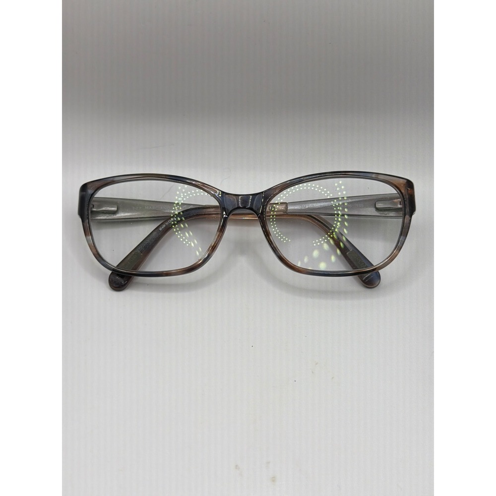 Marciano Guess Eyeglass Frames Women 54-16-135 Brown Marble Crystal GM 243 - Picture 1 of 7